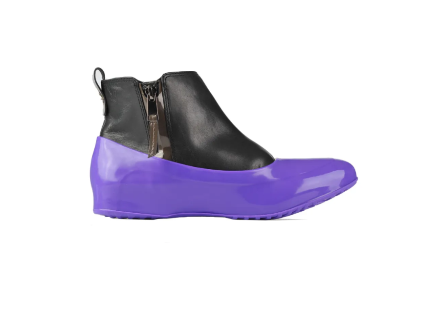 фото Галоши на обувь женские практика здоровья фиалка фиолетовые 35-36