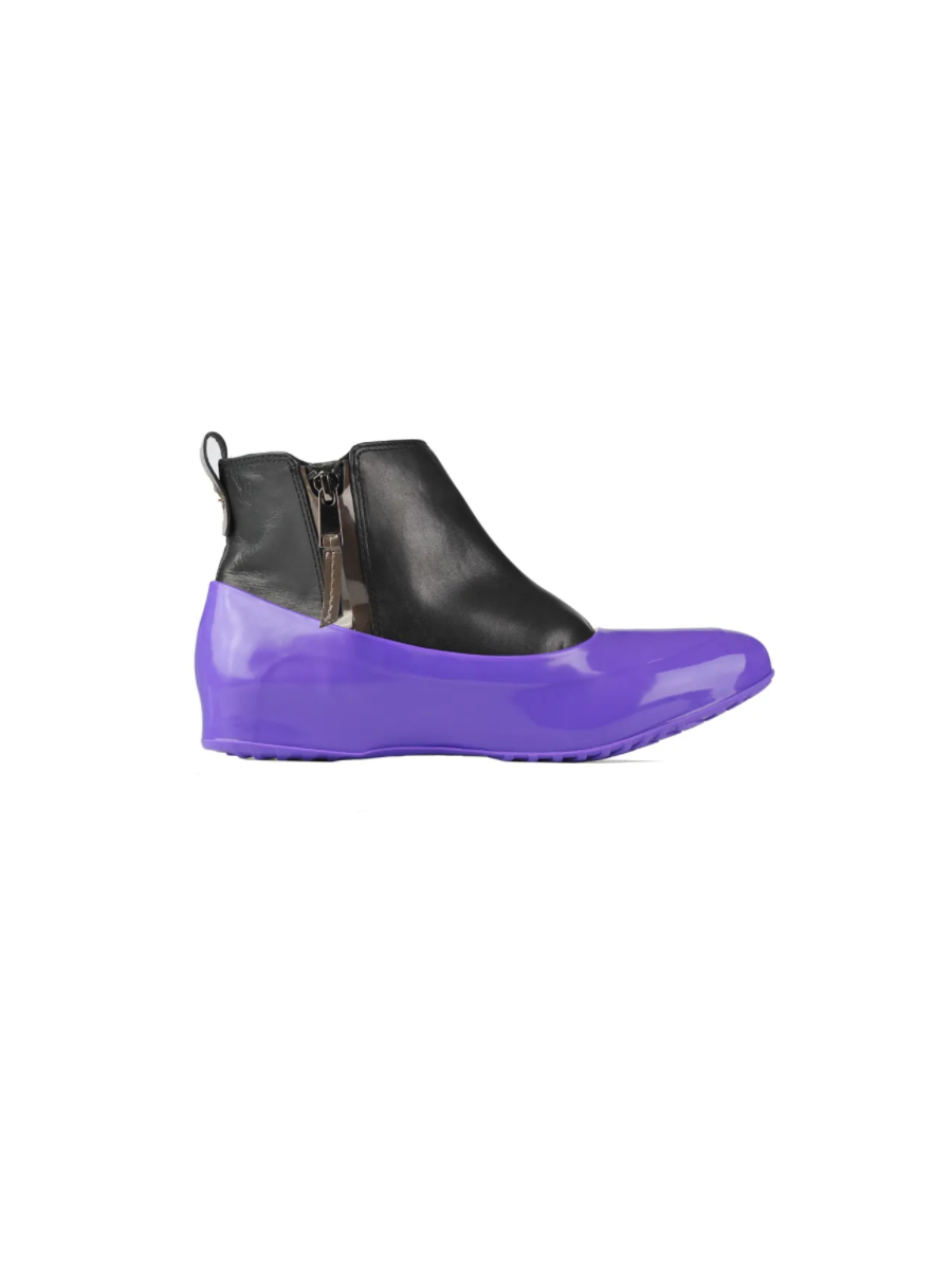 фото Галоши на обувь женские практика здоровья фиалка фиолетовые 35-36