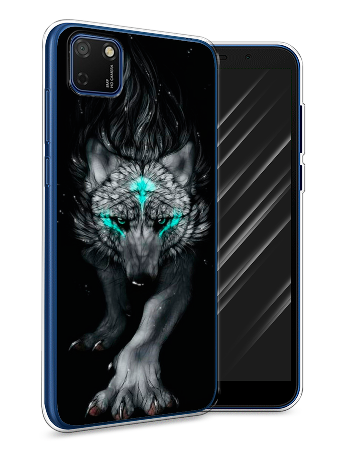 

Чехол Awog на Honor 9S "Волшебный волк", Черный;серый, 6102650-2