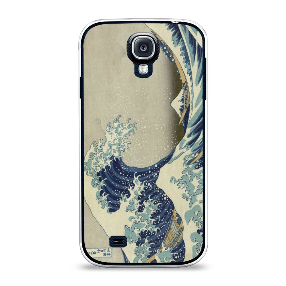 

Чехол Awog на Samsung Galaxy S4 / Самсунг S4 "Большая волна в Канагаве", 23950-9