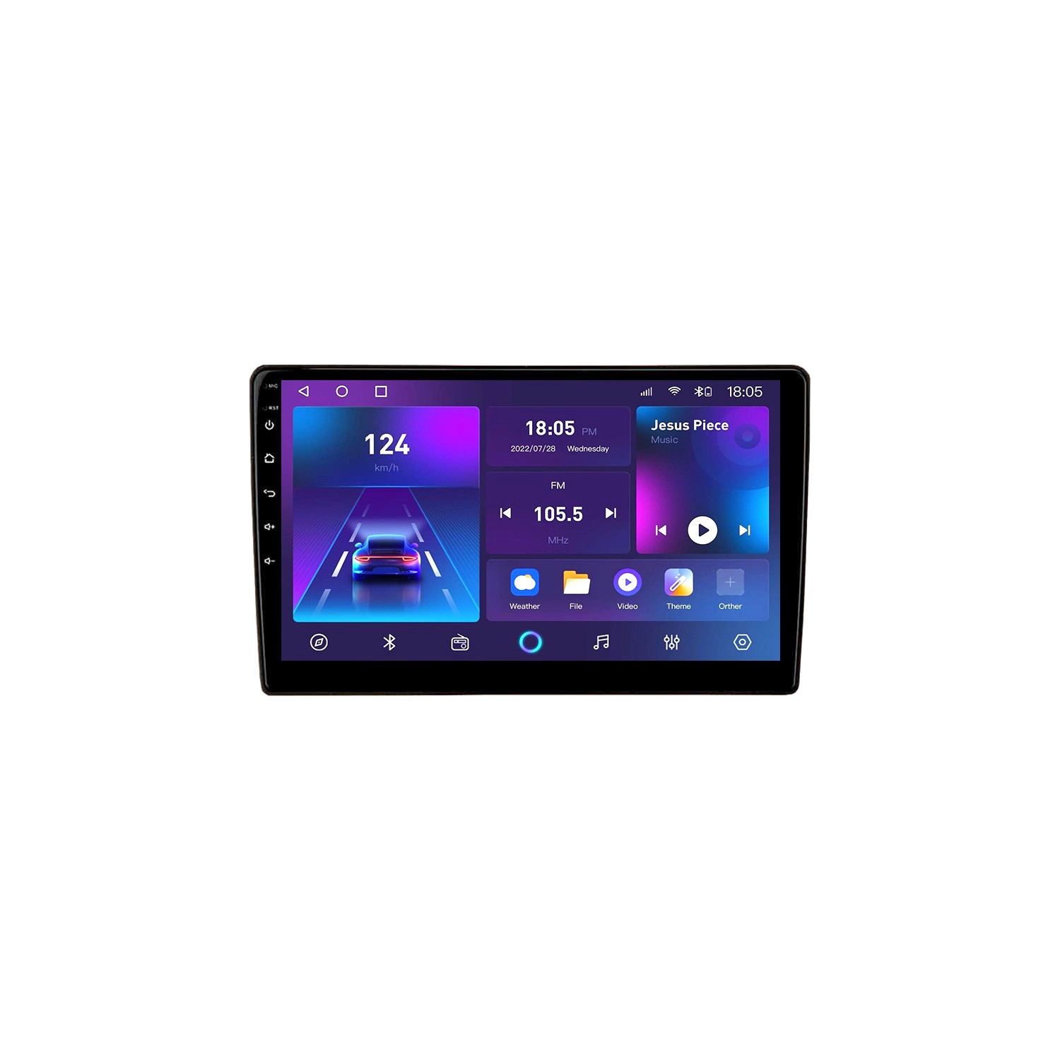 Автомагнитола Topway T7 универсальная VW 9 дюймов 232IPS 1485100₽