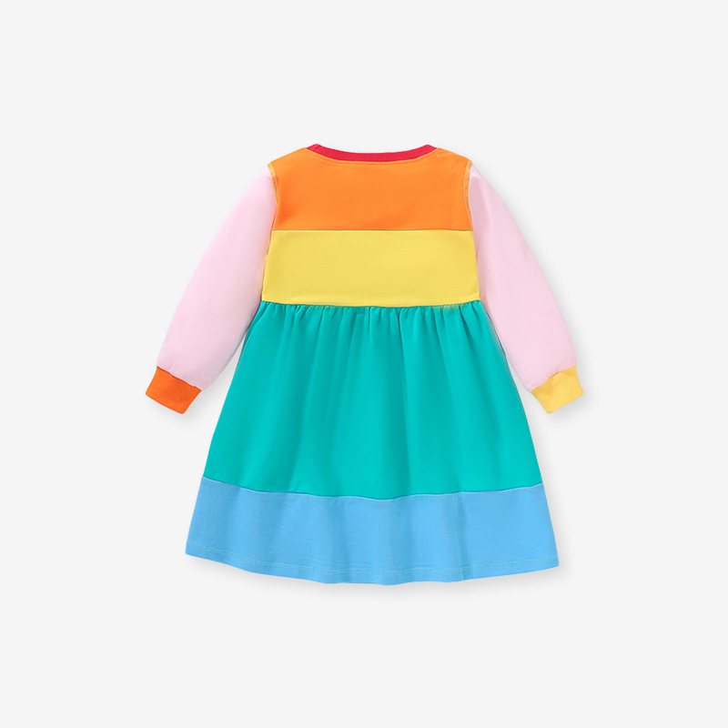 Платье детское Happy Leo FG237-QZ261, разноцветный, 92
