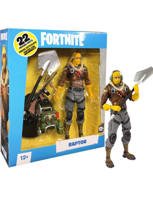 фото Подвижная фигурка раптор (mcfarlane raptor) из игры fortnite mcfarlane toys 26908