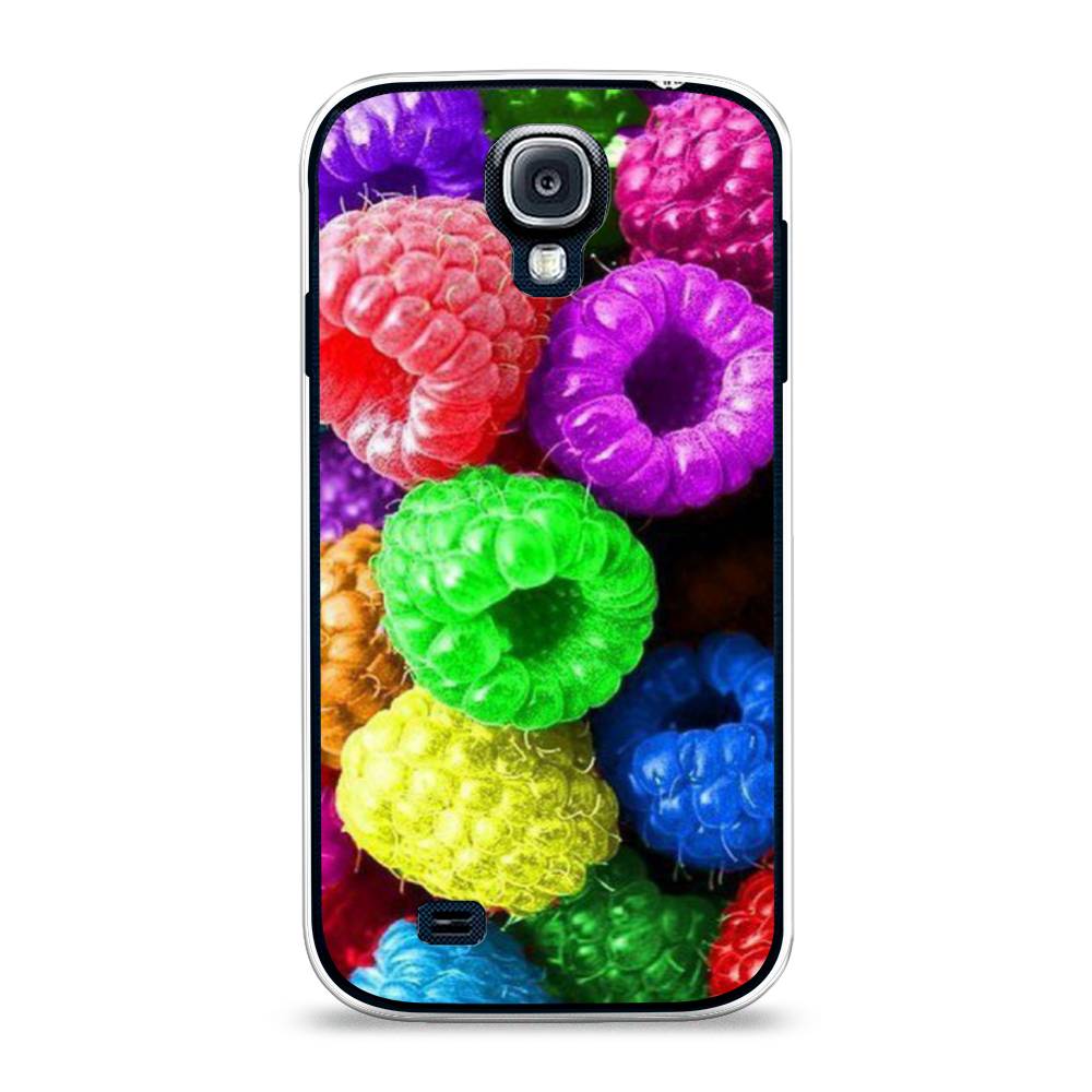 

Чехол Awog на Samsung Galaxy S4 / Самсунг S4 "Разноцветная малина", 23950-10