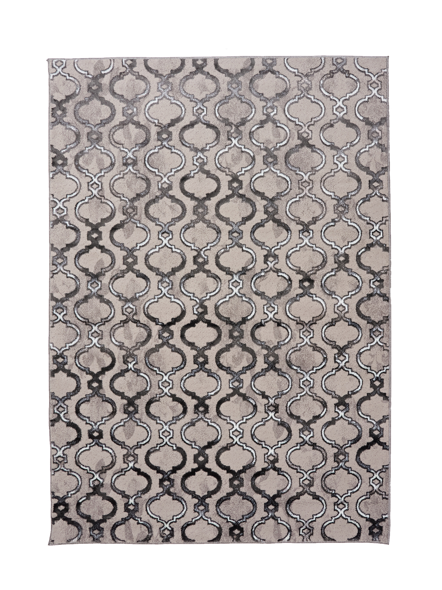 Ковер ворсовый Kamalak tekstil DREAM серый 200х300 арт. УК-1132-08