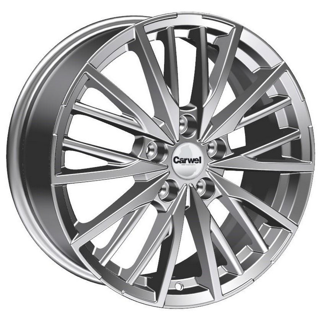 

Колесный диск Carwel Агма 1719 7x17/5x114.3 D67.1 ET48 slt, Серебристый