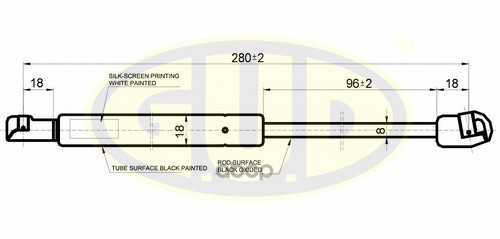 

Амортизатор Багажника Audi 80, 80 Quatro (8C,B4) 0