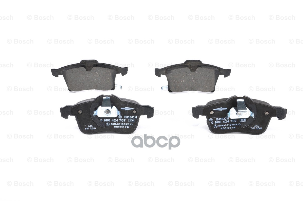 

Тормозные колодки Bosch передние дисковые 986424707