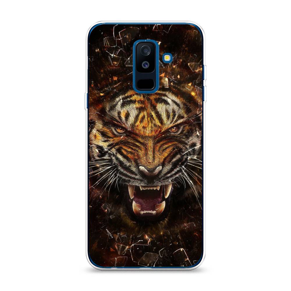 фото Чехол на samsung galaxy a6 plus "тигр осколки" case place