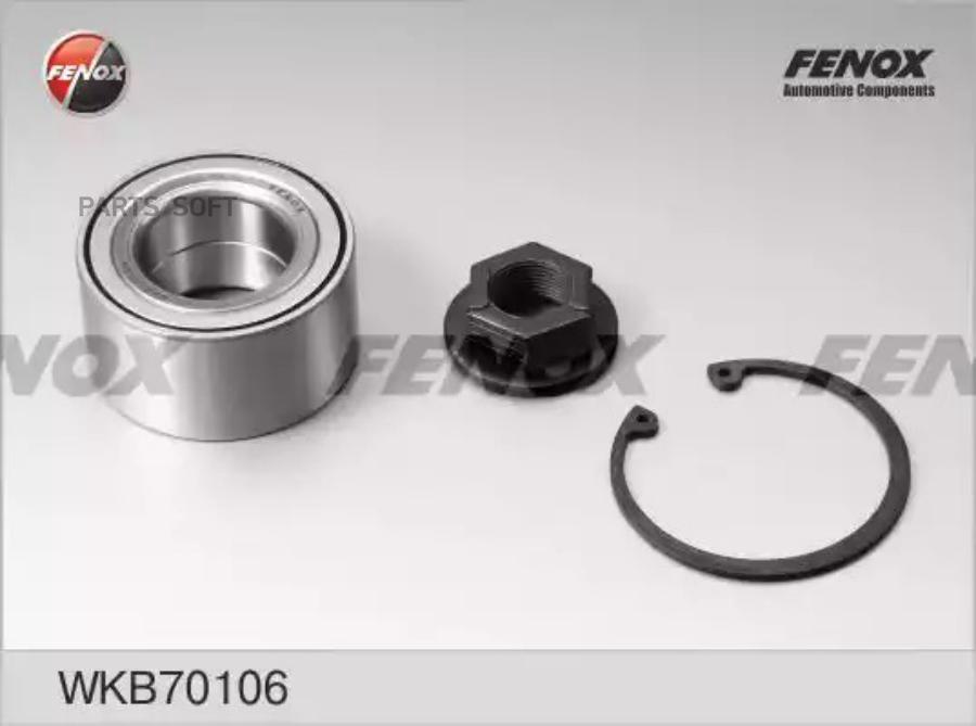 

Подшипник ступицы перед Ford Focus I, Fusion, Mazda 2 03- WKB70106