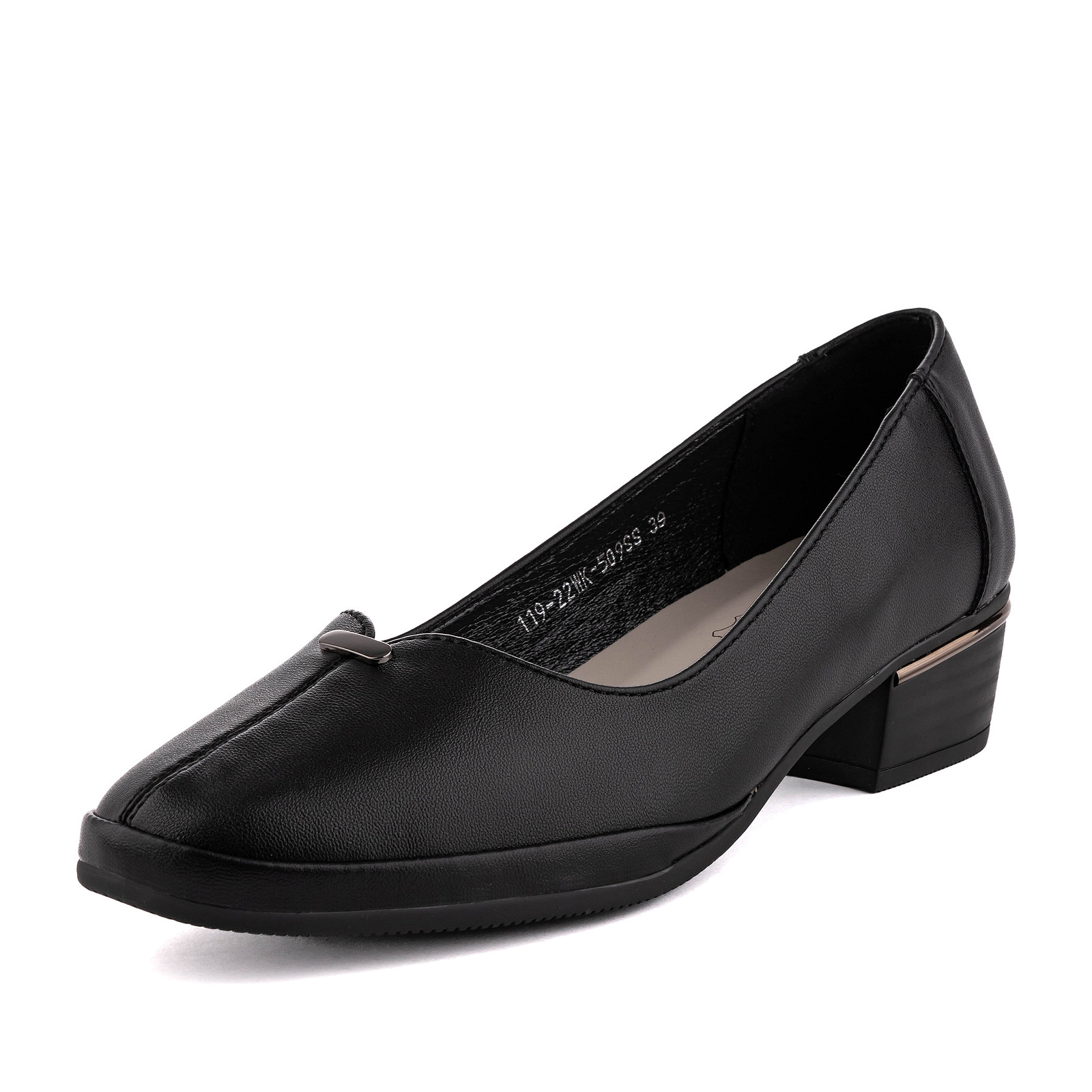 

Туфли женские Marisetta 119-22WK-509SS черные 41 RU, Черный, 119-22WK-509SS
