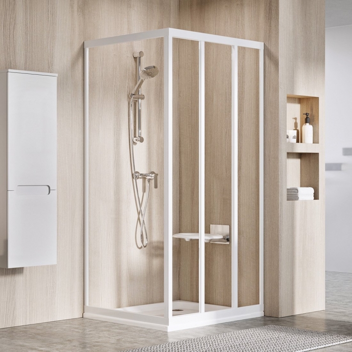 

Душевой уголок Ravak Supernova ASDP3/APSS 110x75 198 белый Transparent