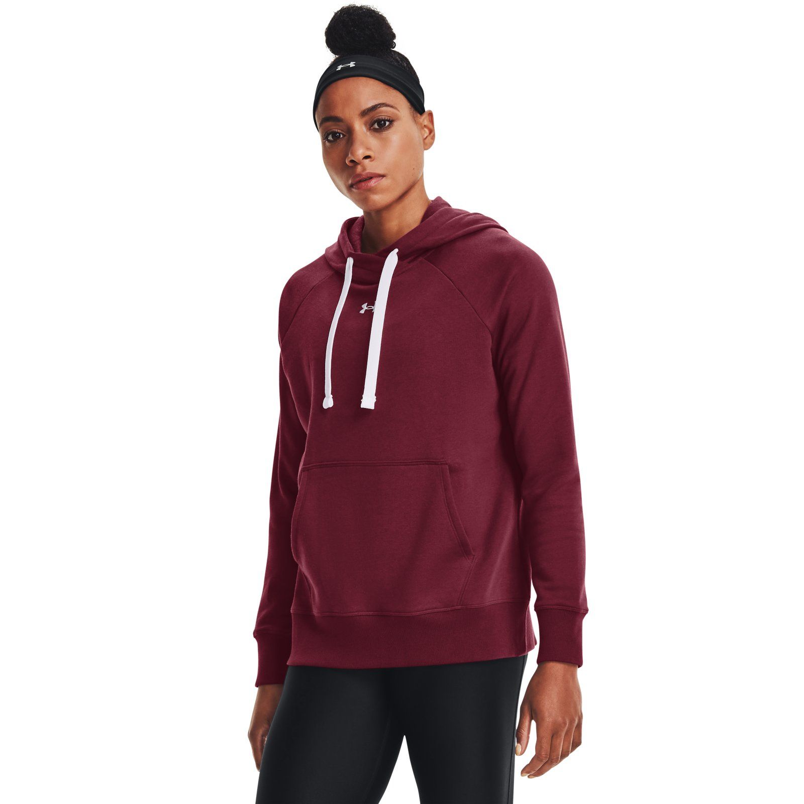 

Худи женское Under Armour 1356317-627 бордовое LG, 1356317-627