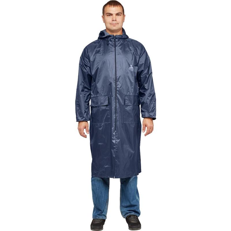 

Плащ рабочий унисекс NoBrand Тайфун синие 60-62, 170-176, Синий, Тайфун