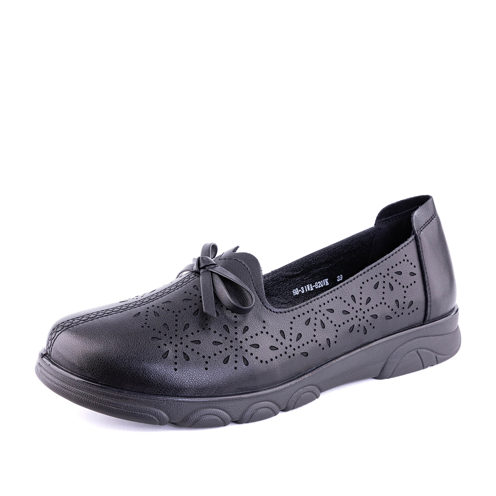 

Туфли женские Marisetta 98-31WA-820VK черные 38 RU, Черный, 98-31WA-820VK