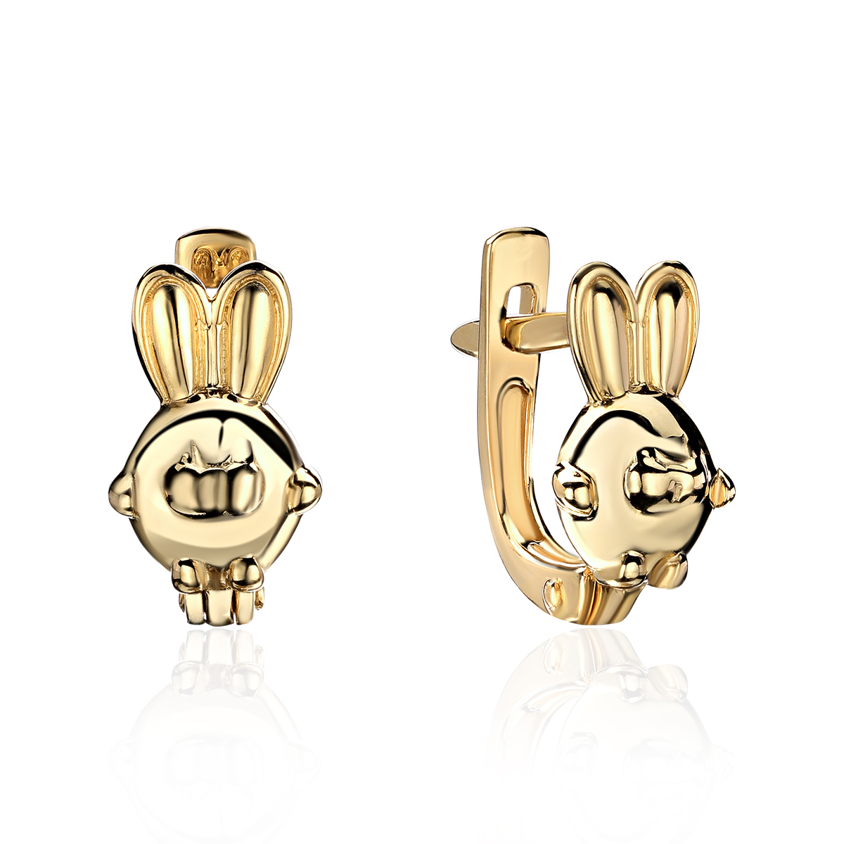 

Серьги из желтого золота Эстет 01С0314319, 01С0314319