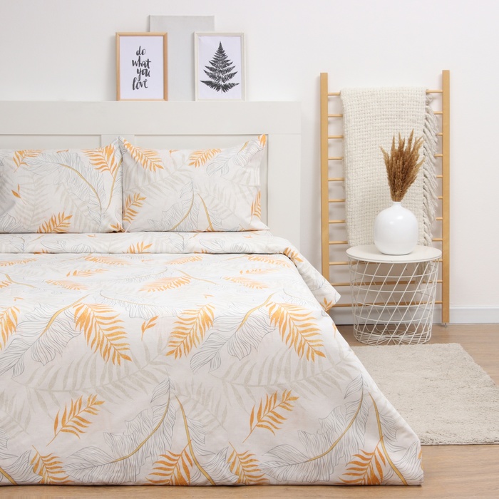 

Постельное бельё LoveLife 2 сп Tropical walk, 50х70см-2шт, хлопок,бязь,125г/м2м