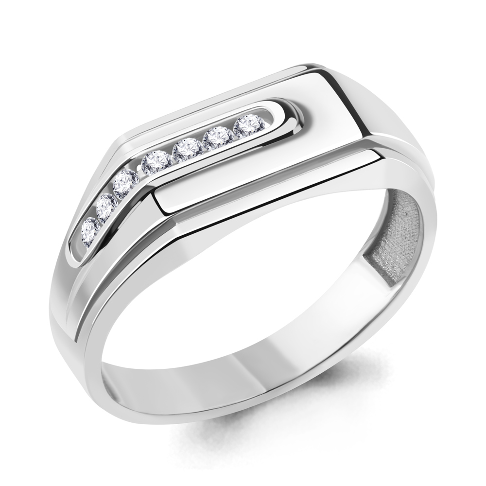 

Кольцо из серебра с фианитом Aquamarine Aquamarine 67709А_925_р р. 22, 67709А_925_р