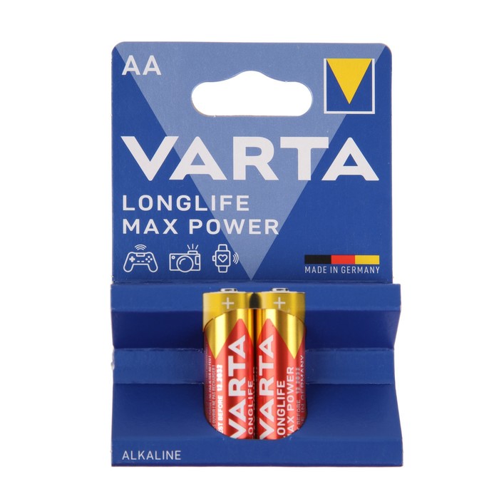 

Батарейка алкалиновая Varta MAX TECH AA набор 2 шт