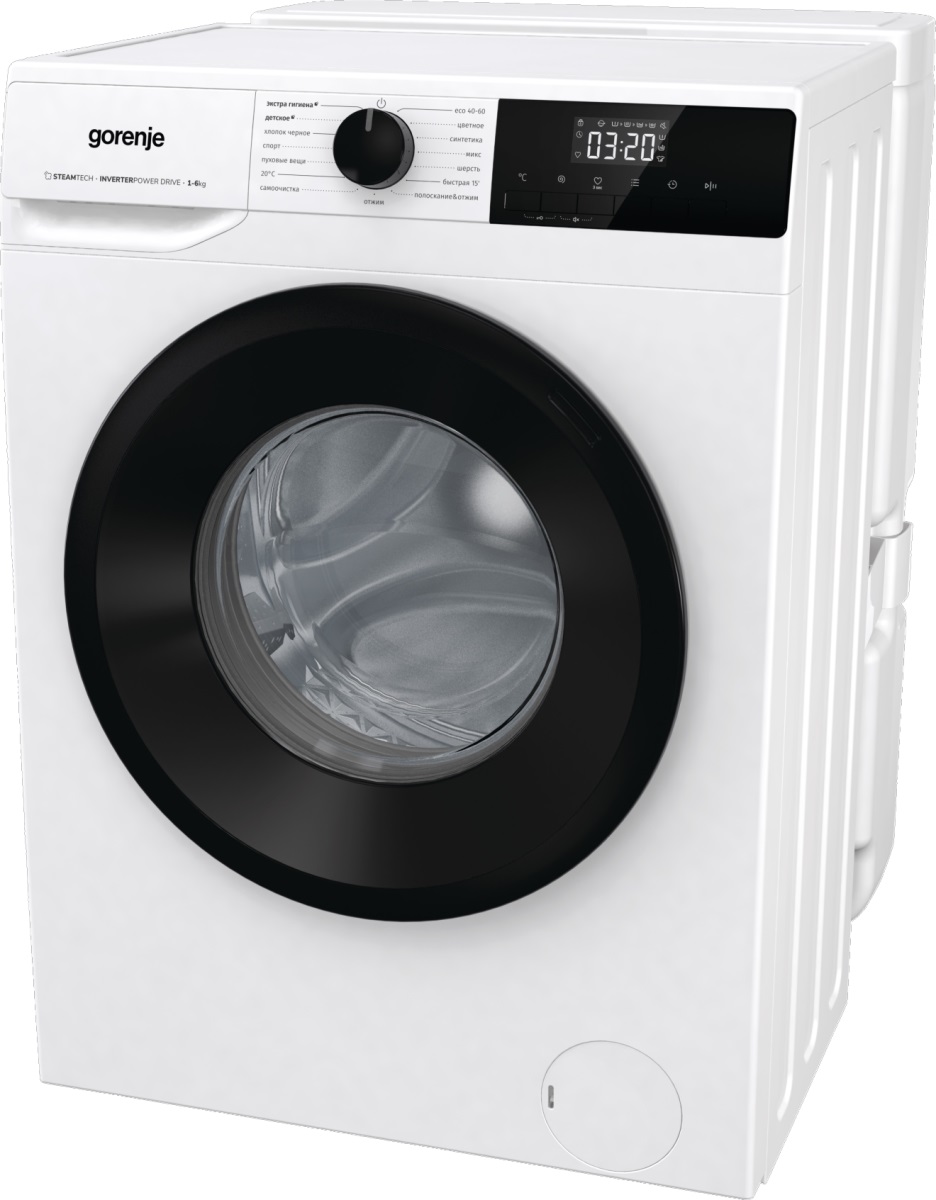 

Стиральная машина Gorenje W1NHPI62SCSIRV белый, W1NHPI62SCSIRV