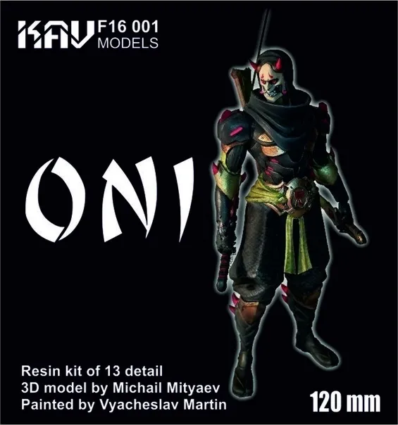 

Фигура KAV models 1/16 Oni Genji F16 001