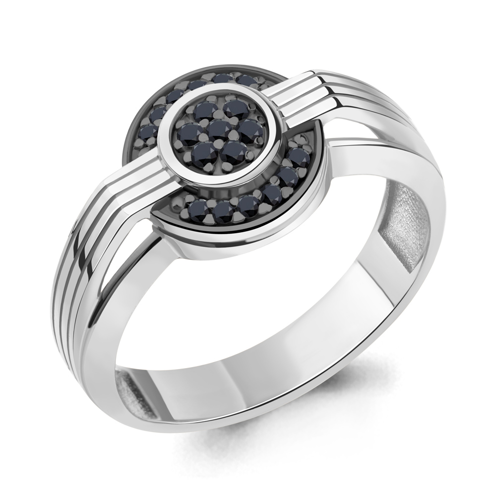 

Кольцо из серебра с кристаллом ювелирным Aquamarine Aquamarine 67706Ч_925_р р. 22, 67706Ч_925_р