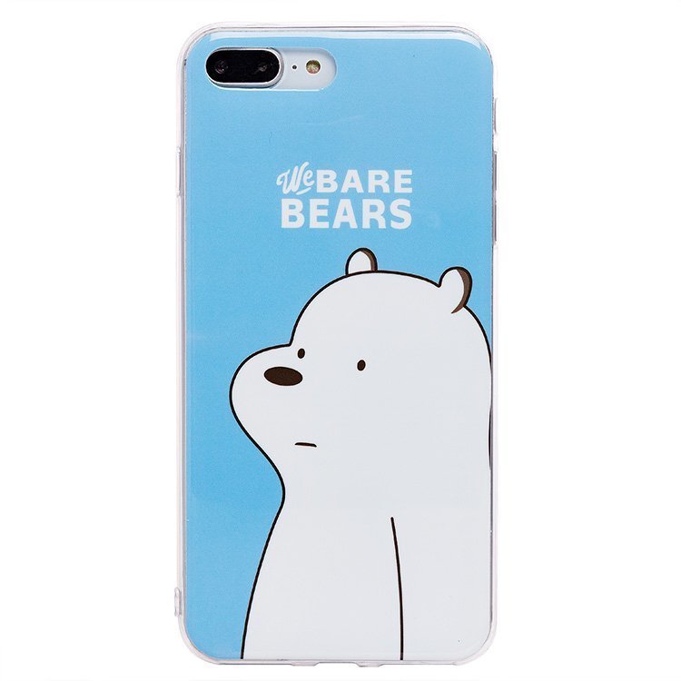 

Чехол iPhone 7 Plus, iPhone 8 Plus силиконовый (рис. 132/004), Голубой, iPhone 7 Plus