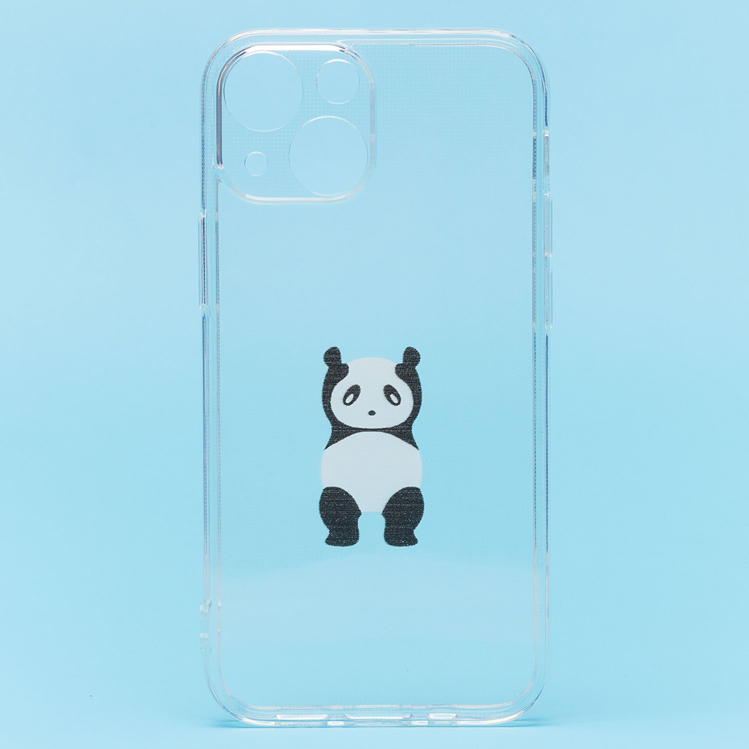 

Чехол iPhone 13 mini силиконовый (рис. 270/003), Прозрачный, iPhone 13 mini