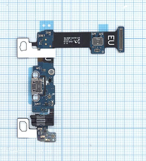 

Шлейф разъема питания для Samsung Galaxy S6 Edge+ SM-G928F (с аудио разъемом)