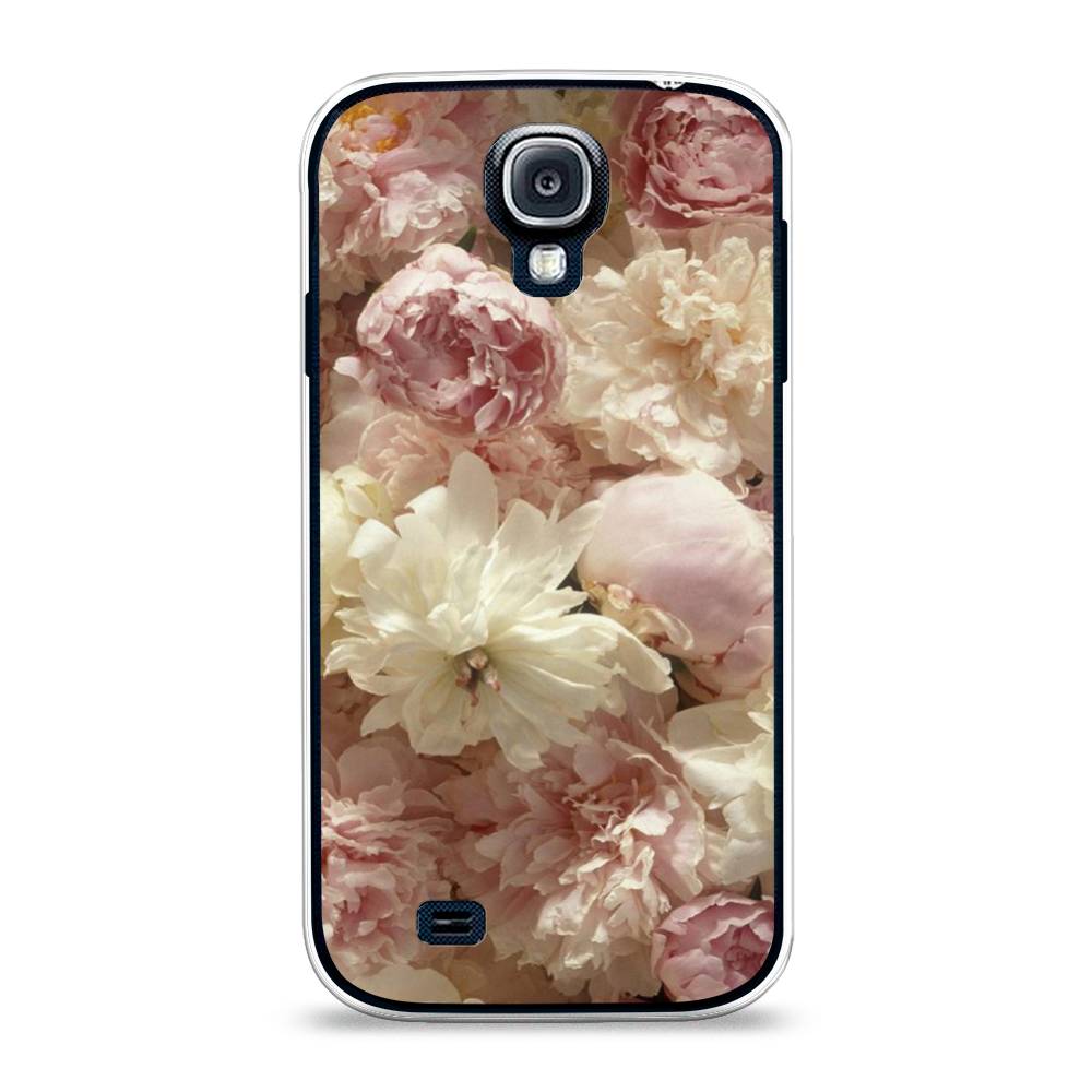 

Чехол Awog на Samsung Galaxy S4 / Самсунг S4 "Пионы светлые", 23950-8
