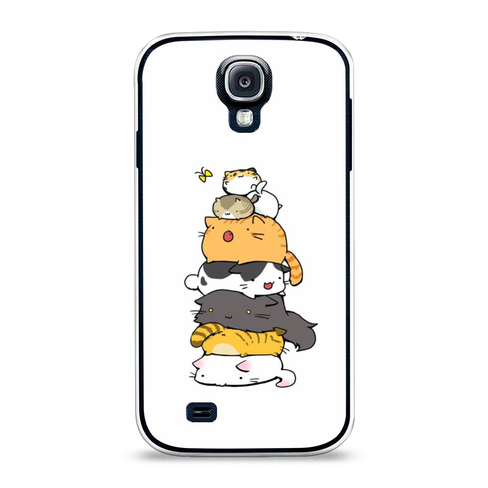

Чехол Awog на Samsung Galaxy S4 / Самсунг S4 "Бутерброд из котиков", 23950-10
