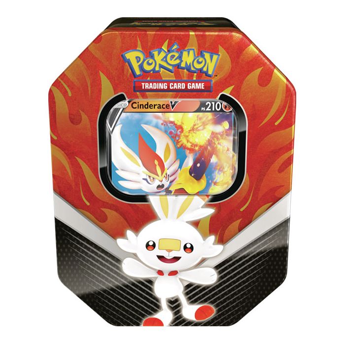 Дополнение для настольной игры Nintendo Pokemon Galar Partner Tin Scorbunny, Cinderace V