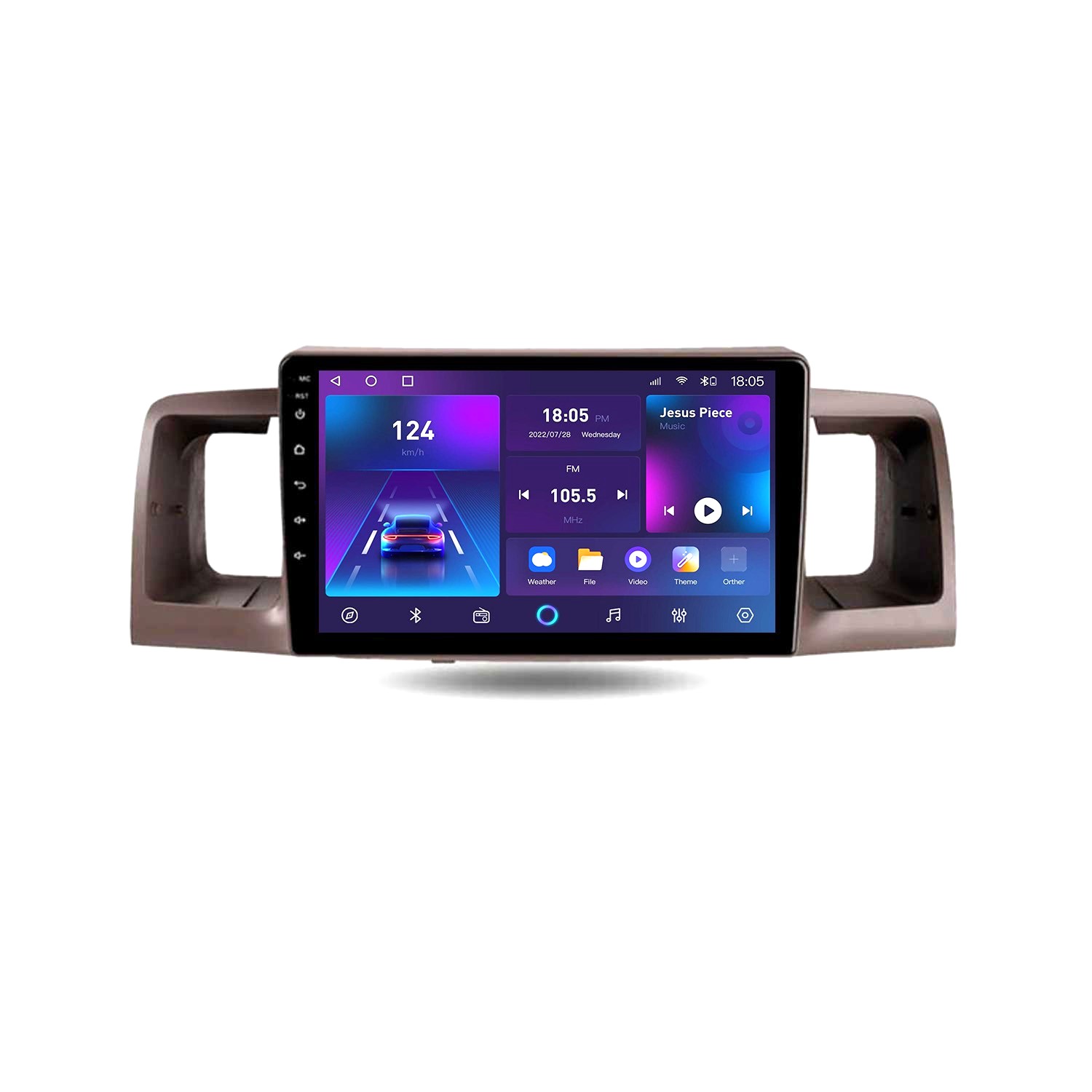 Автомобильная магнитола Topway T7 Toyota Corolla E130 E120 00-04 232IPS 1485100₽