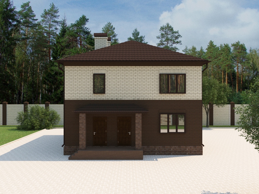 Готовый проект жилого дома STROY-RZN 22-0004 (165,4 м2, 9,24-11,7 м)