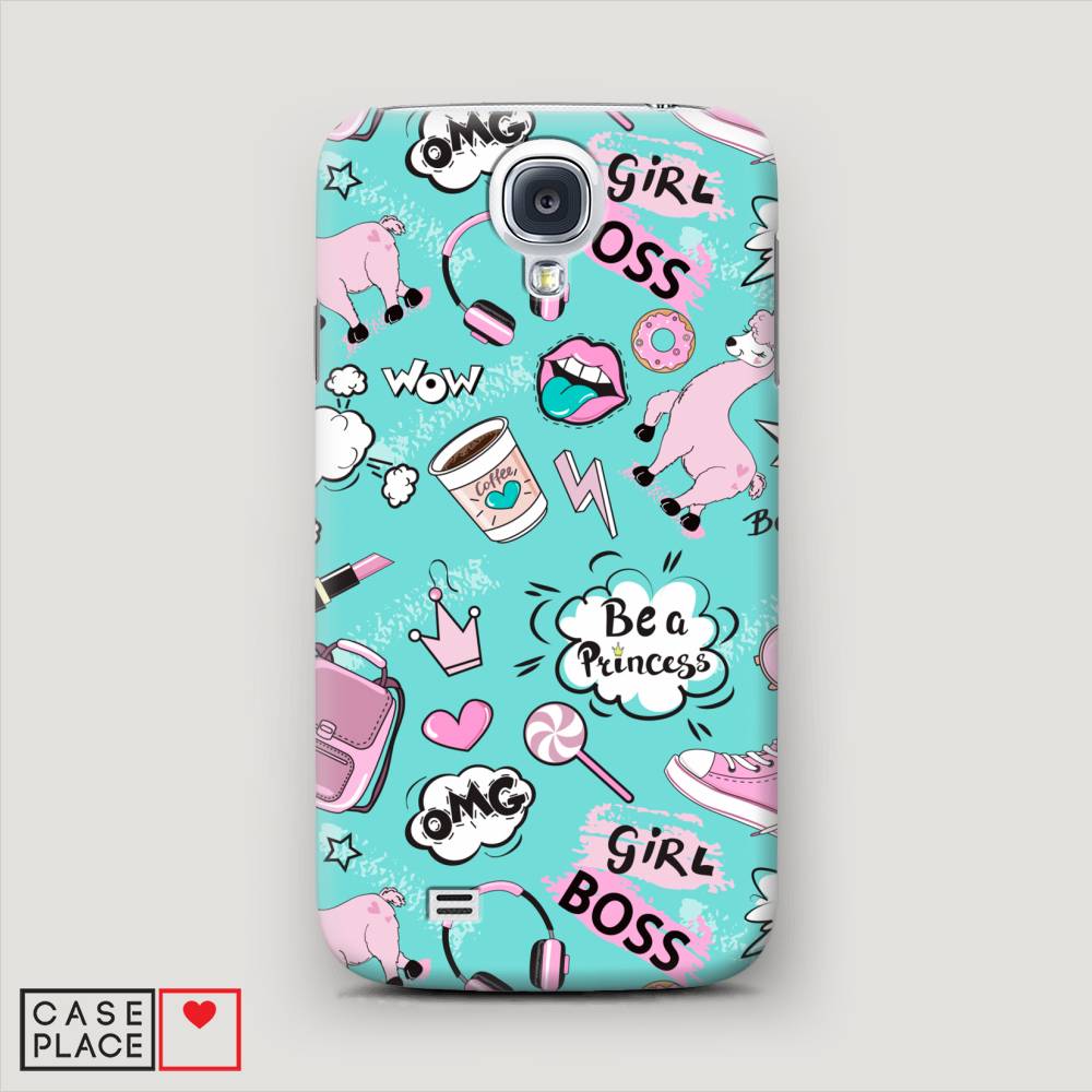 

Чехол Awog "Стильная лама" для Samsung Galaxy S4, 23920-1
