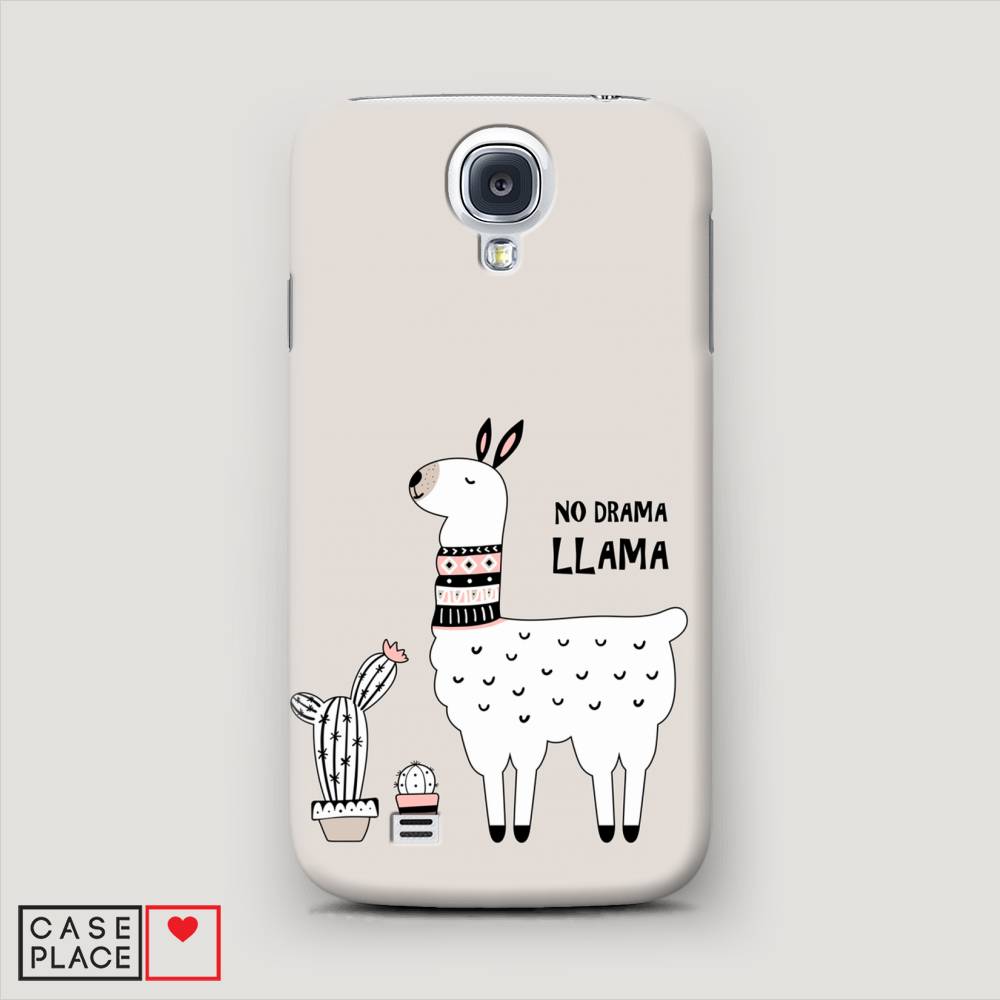 

Чехол Awog "No drama LLama" для Samsung Galaxy S4, 23920-1