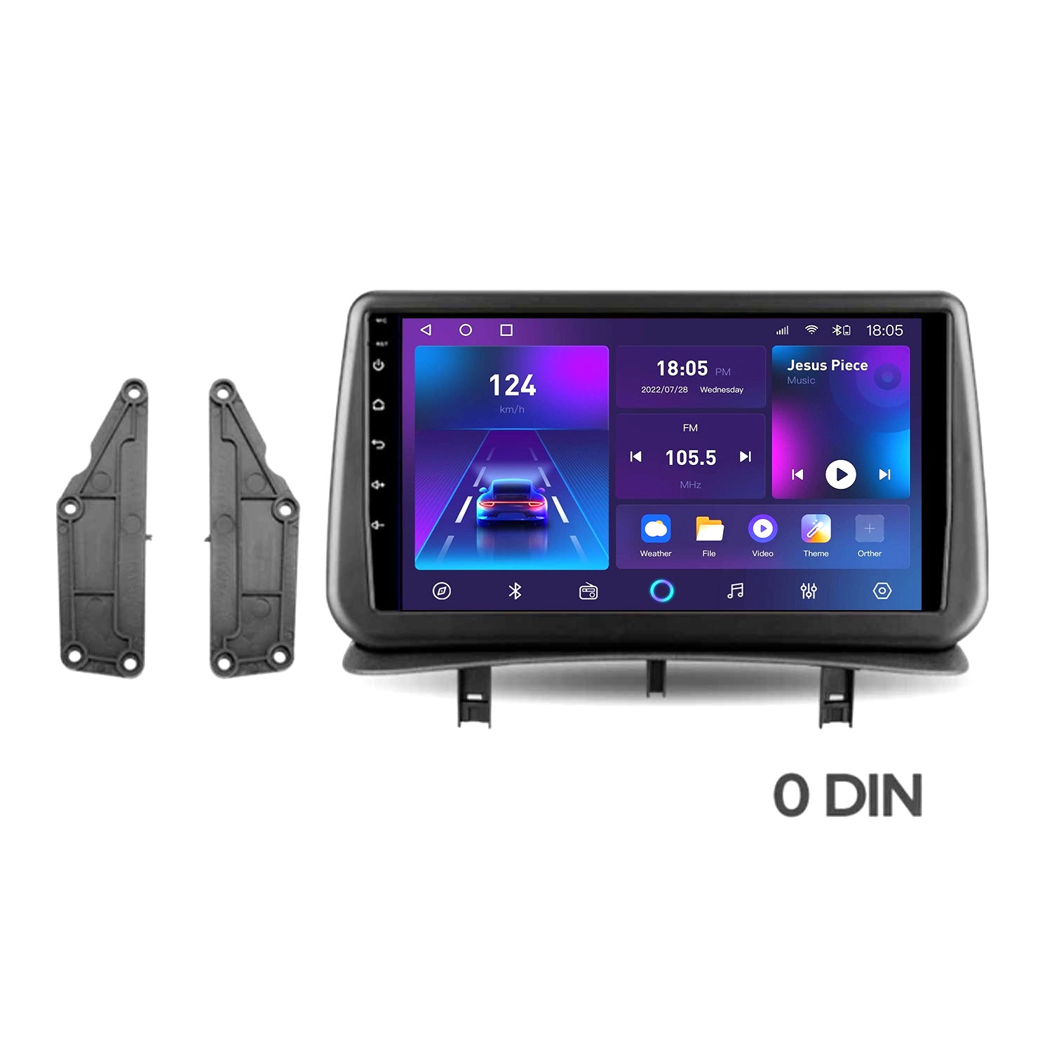 Автомобильная магнитола Topway T7 Renault Clio 3 05-14 232IPS 1755000₽