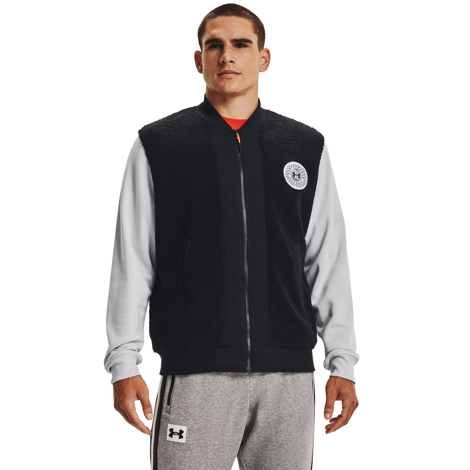 фото Ветровка мужская under armour 1366300-001 черная sm