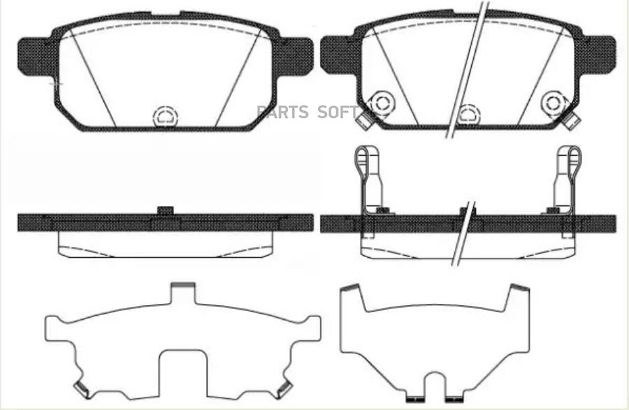 

Колодки Дисковые З Suzuki Swift Iv 1.2/1.3Ddis 10> Remsa 147102 1471 02