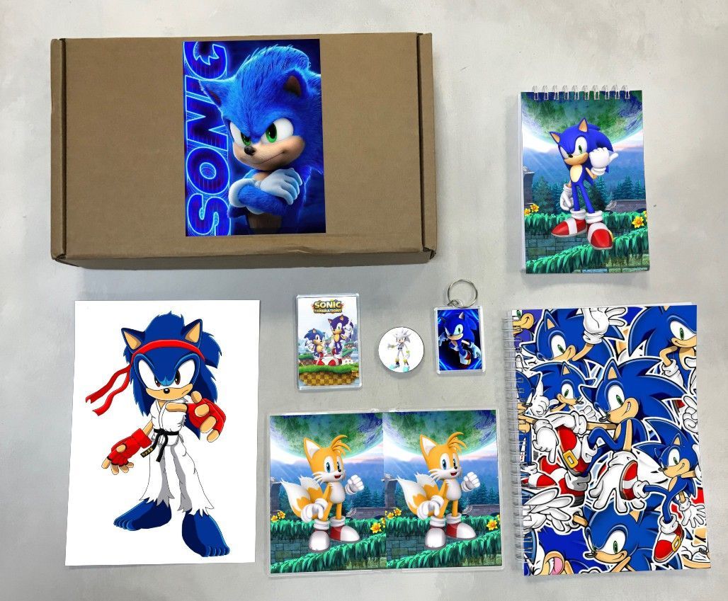

Бокс с подарком Sonic, Соник № 2, 12-5, 1 предметов, Бежевый, Sonic, Соник № 2
