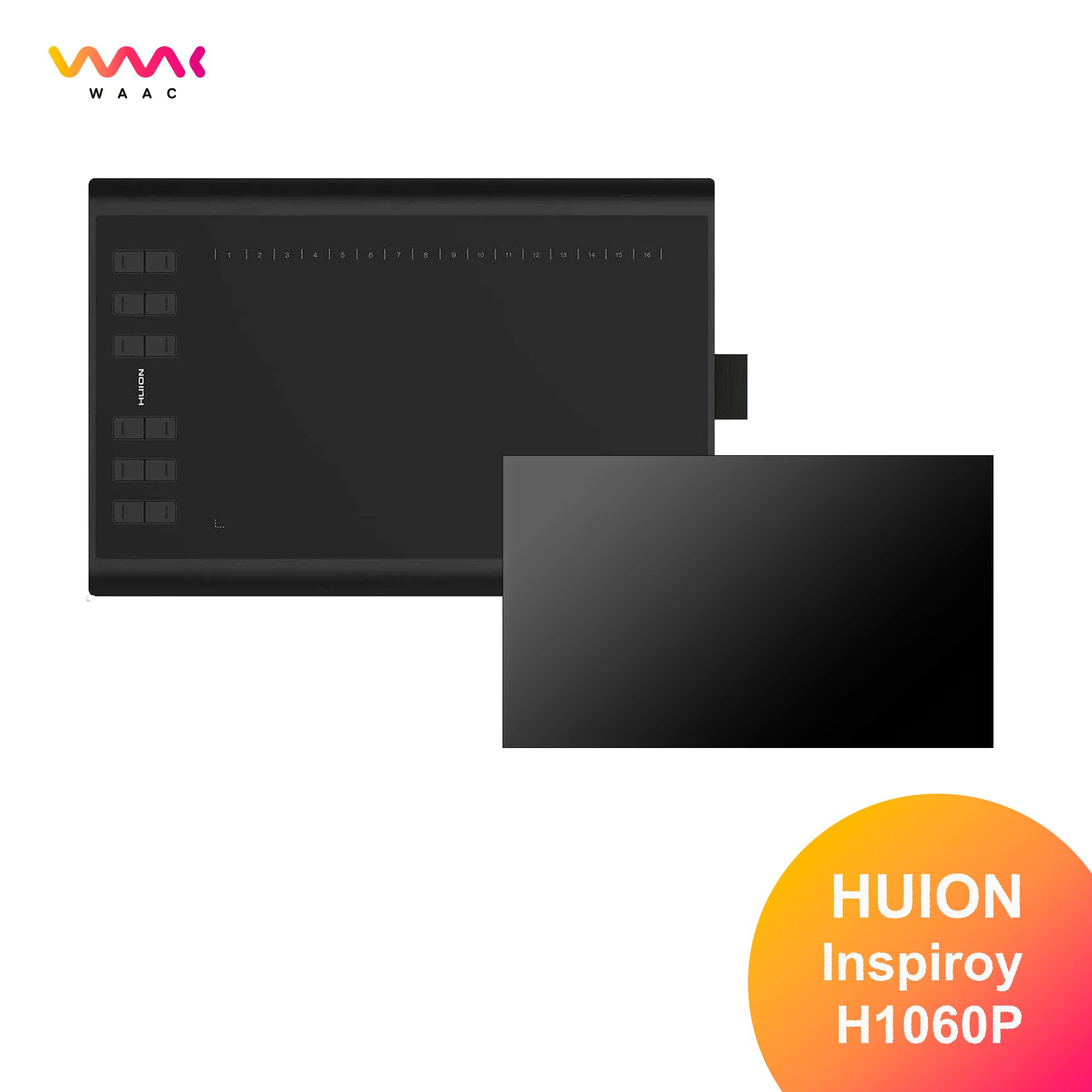 

Защитная пленка для графического планшета WAAC (BLACK-FH10600P), Черный