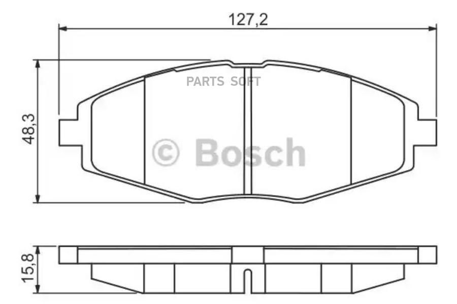 

0 986 495 224_колодки дисковые п. daewoo matiz 0.8 98>