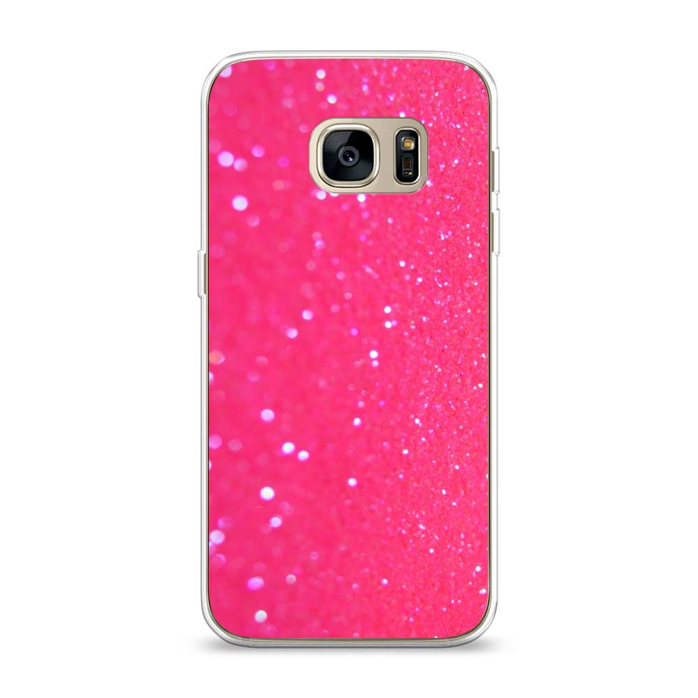 

Чехол Awog "Малиновые блестки рисунок" для Samsung Galaxy S7
