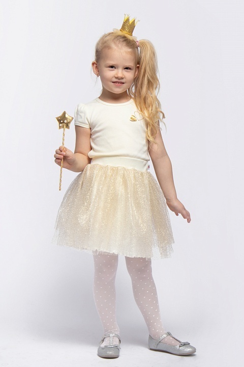 

Юбка детская Candy's 034GC0727s, золотой, 86, Золотистый, 034GC0727s
