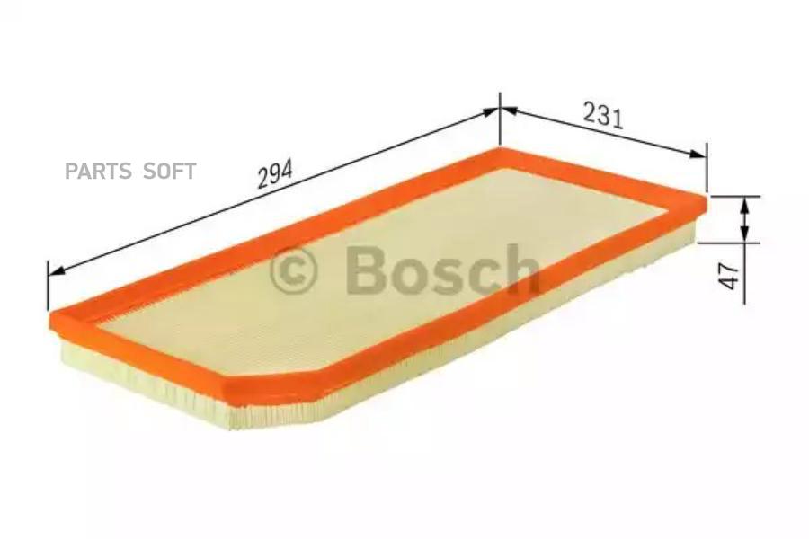 

1 457 433 094_фильтр воздушный bmw e60/e61 2.0i/2.5i/3.0i & touring 03>