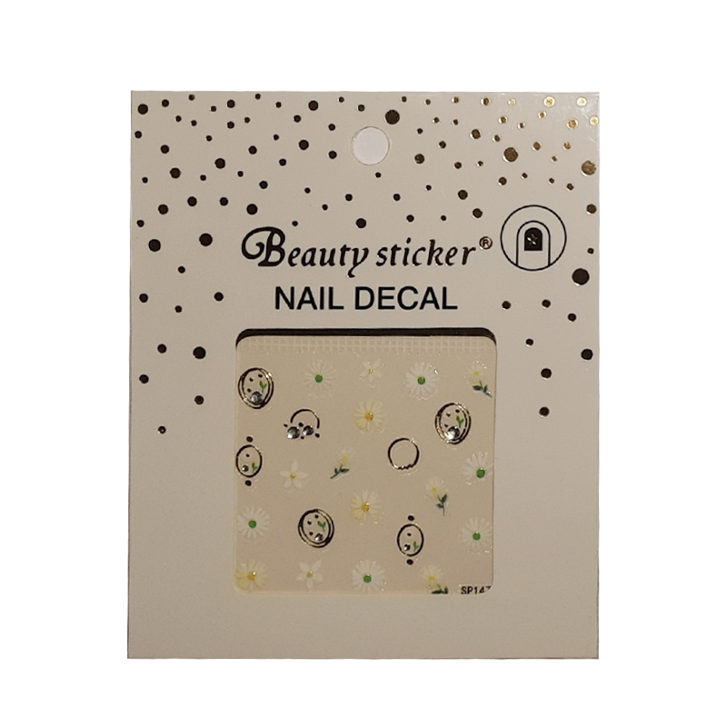Наклейки для ногтей Iron Style Beauty Sticker Nail Decal Т11-02