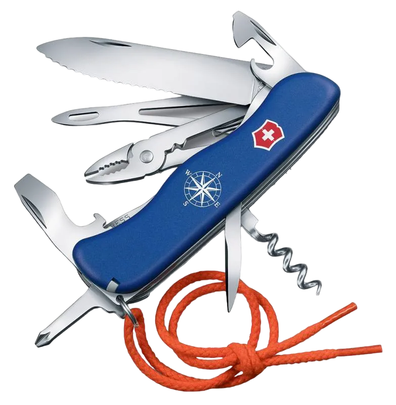 

Нож перочинный Victorinox SKIPPER (0.8593.2W) 111мм 18функц. синий, Skipper