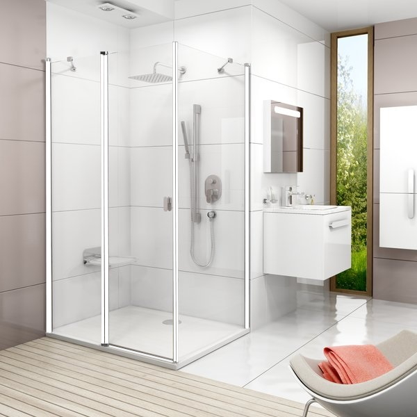 

Душевой уголок Ravak Chrome CRV2/CPS 80x80 белый