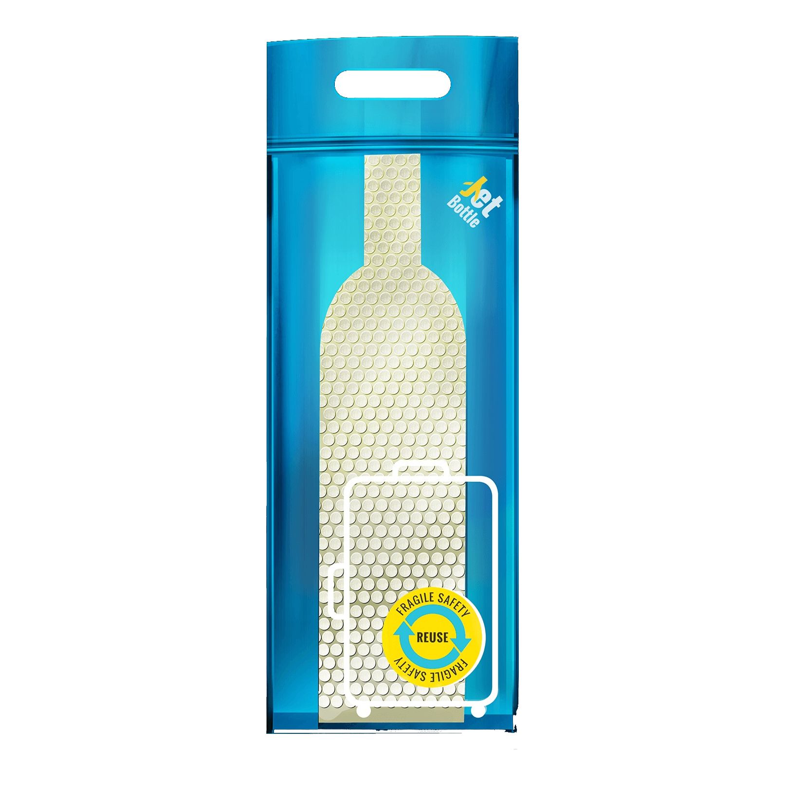 

Пакет для бутылки Jetbottle голубой