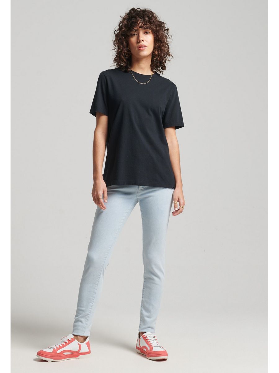

Футболка женская Superdry SU221D22K черная 2XS, Черный, SU221D22K